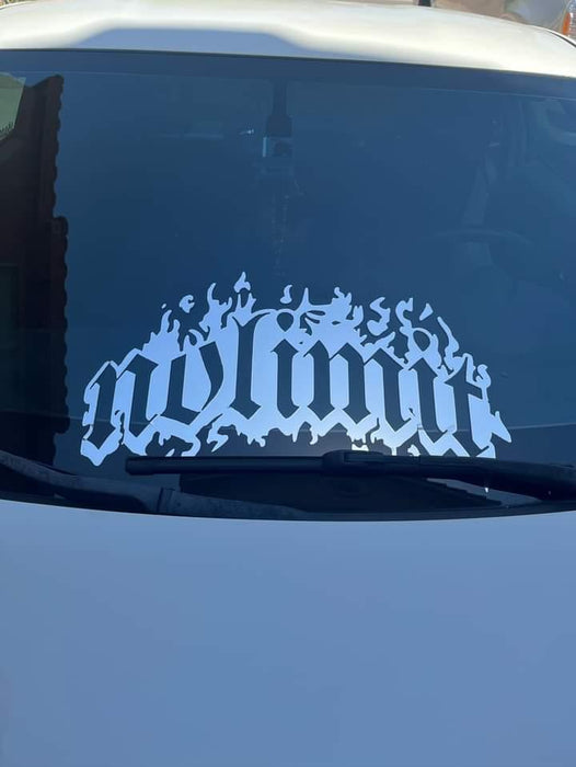 NoLimit windshield banner (ORGINAL)