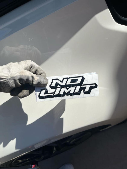 NoLimit stickers (BLACK OR WHITE)